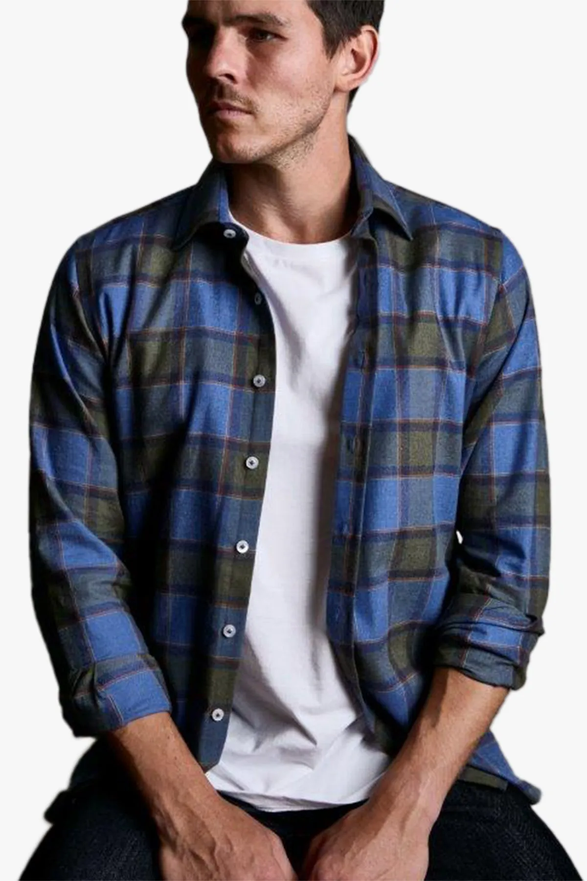 Abelard | Sardinia Check Slim Fit Casual Shirt