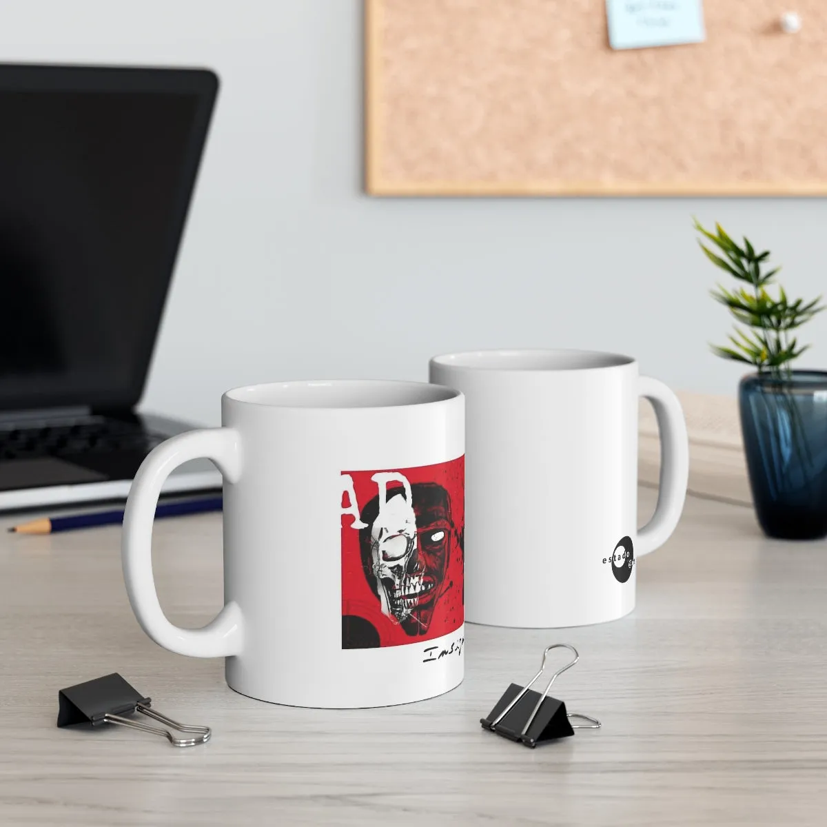 AD. HB. Ceramic Mug 11oz by Insignia