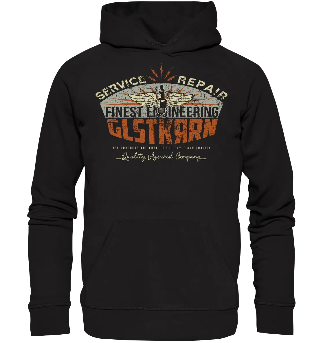 ALLG_ZuendkerzeHD - Organic Hoodie