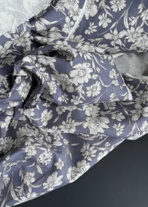 Botany, Smokey Lavender. Cotton Linen