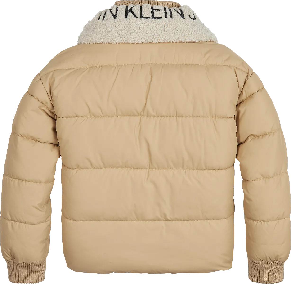 Calvin Klein Logo Collar Puffer Jacket