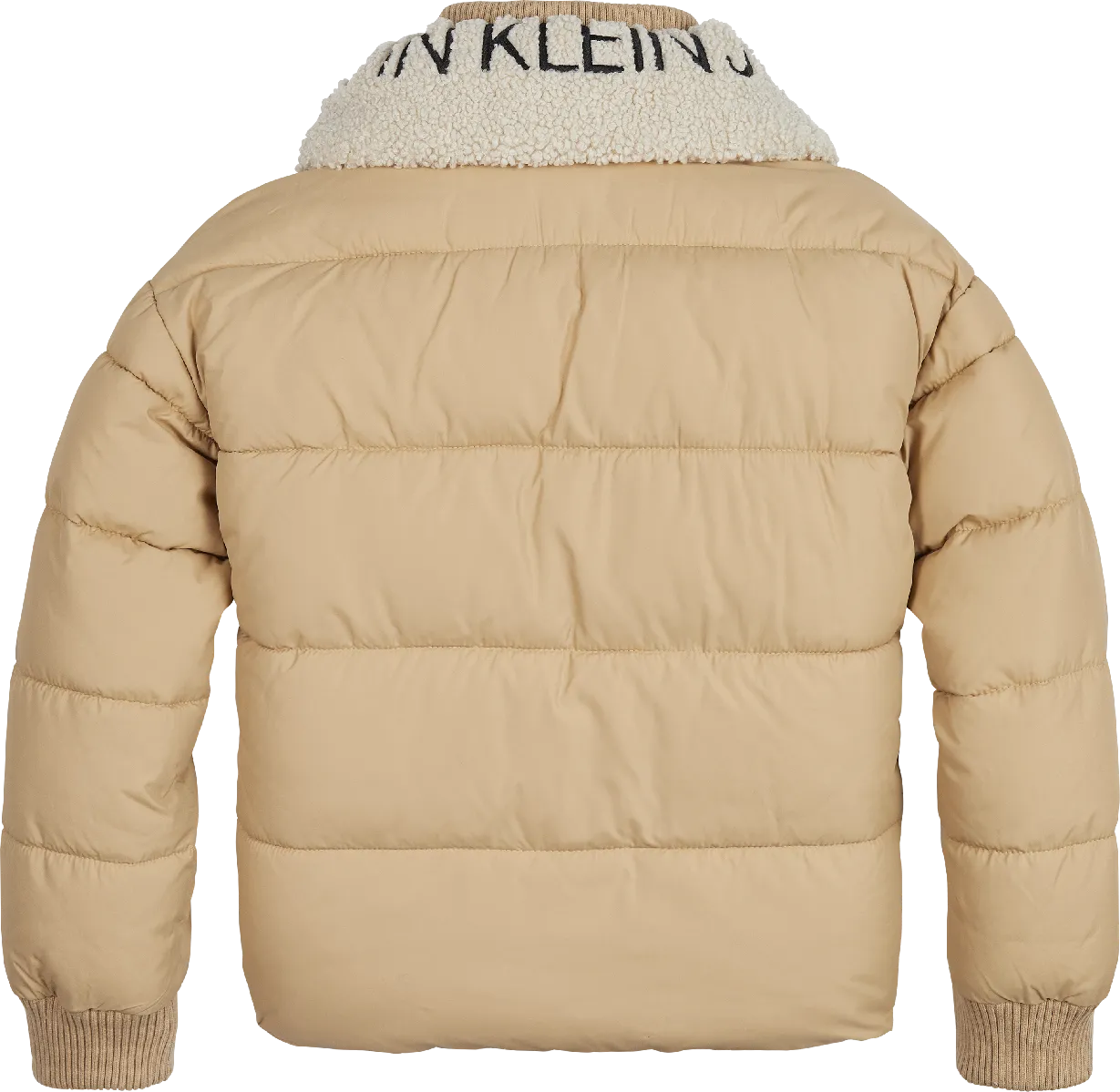 Calvin Klein Logo Collar Puffer Jacket