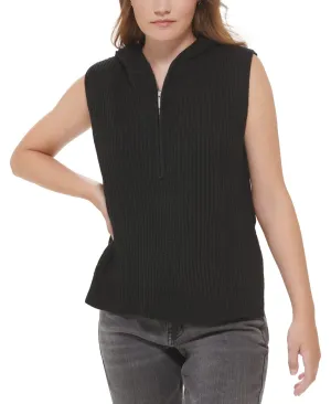 CALVIN KLEIN - Ribbed Sleeveless Top
