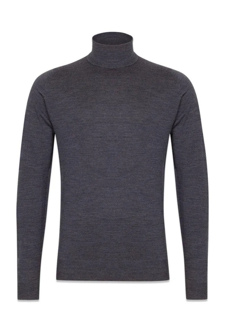 Cherwell Roll Neck - Charcoal