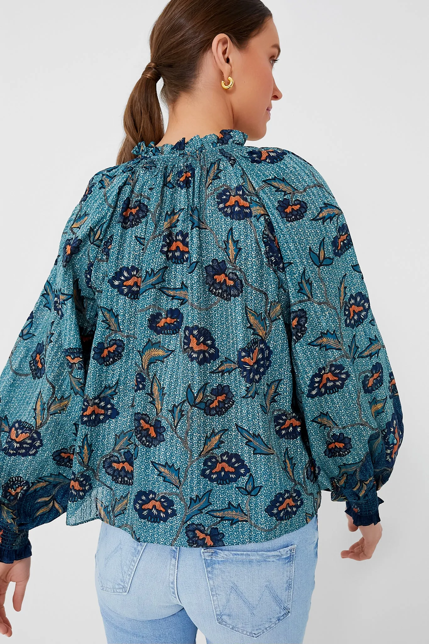Cornflower Kaitlyn Blouse