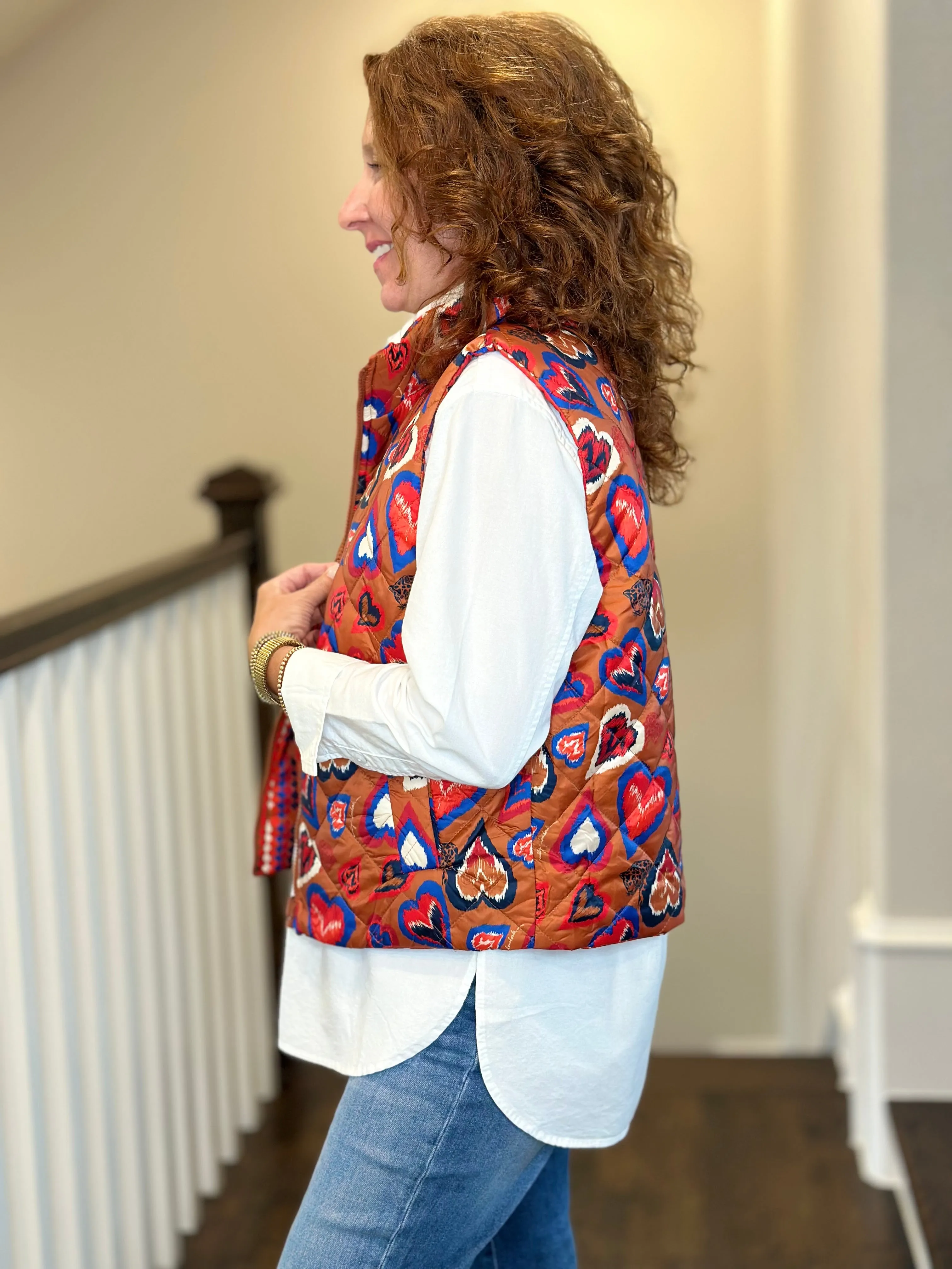 Emily Lovelock Ava Vest (reversible)