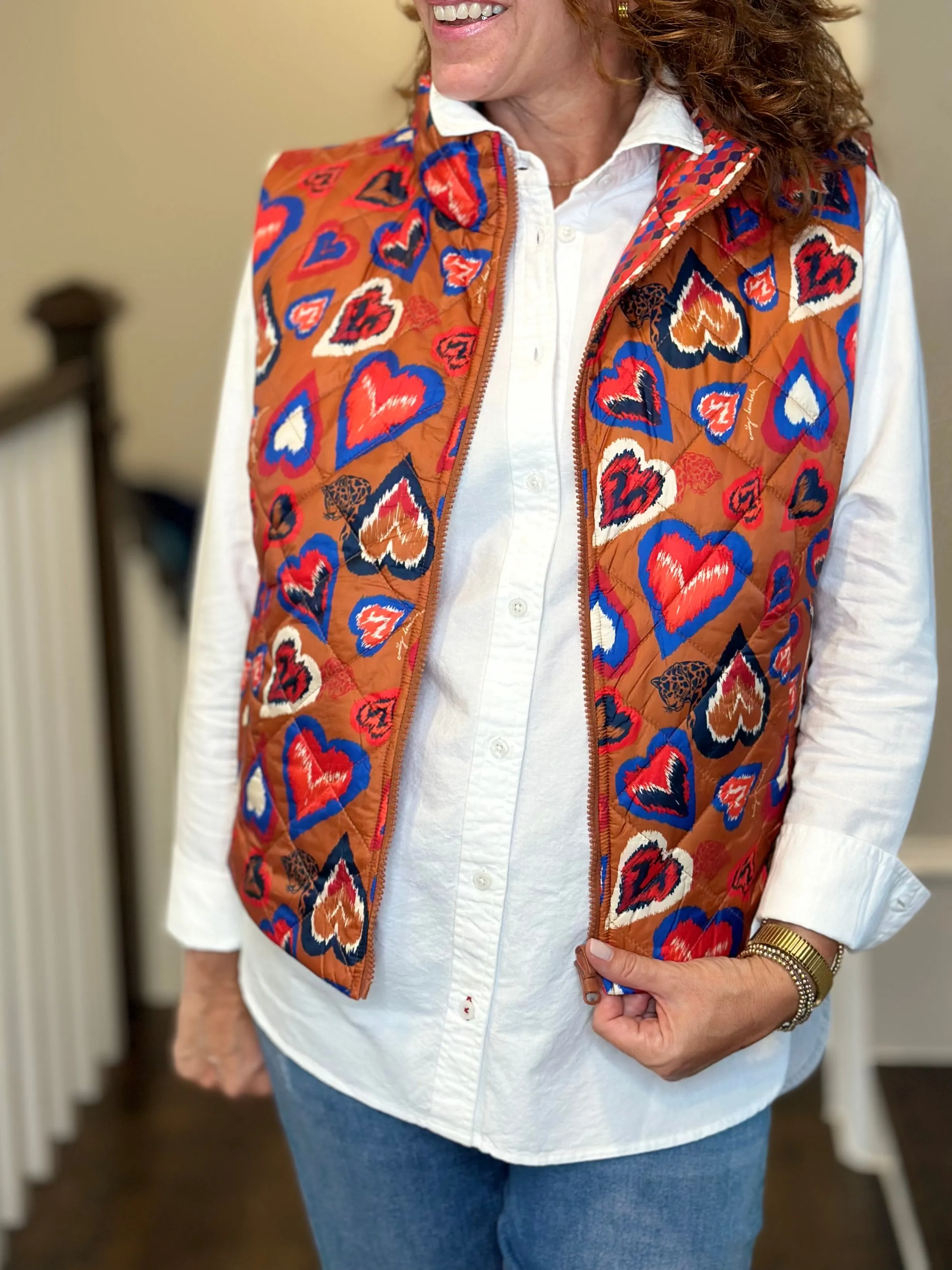 Emily Lovelock Ava Vest (reversible)