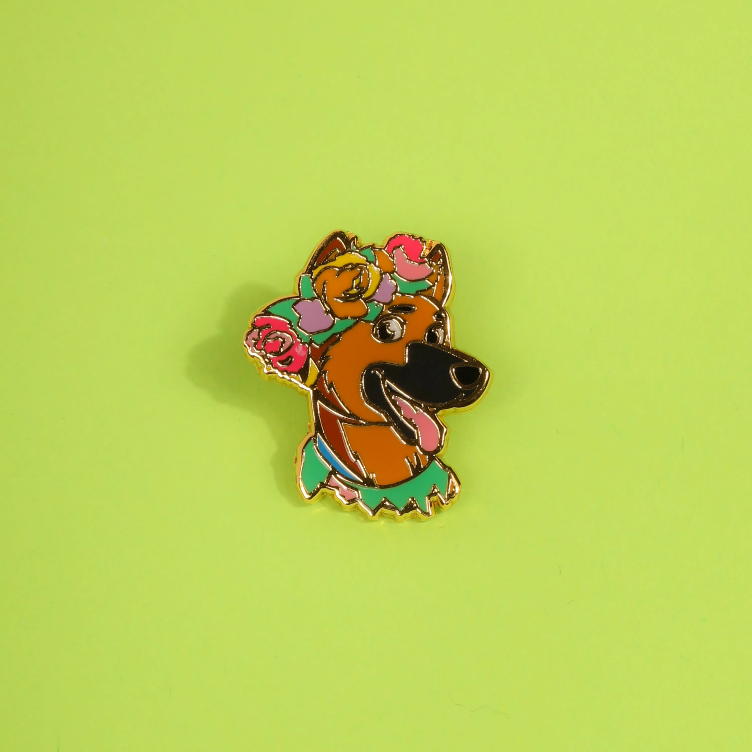 German Shepherd Enamel Pin