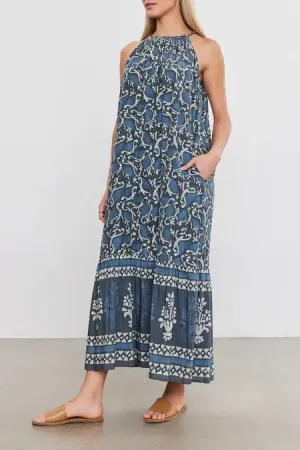 Ghita dress in blue