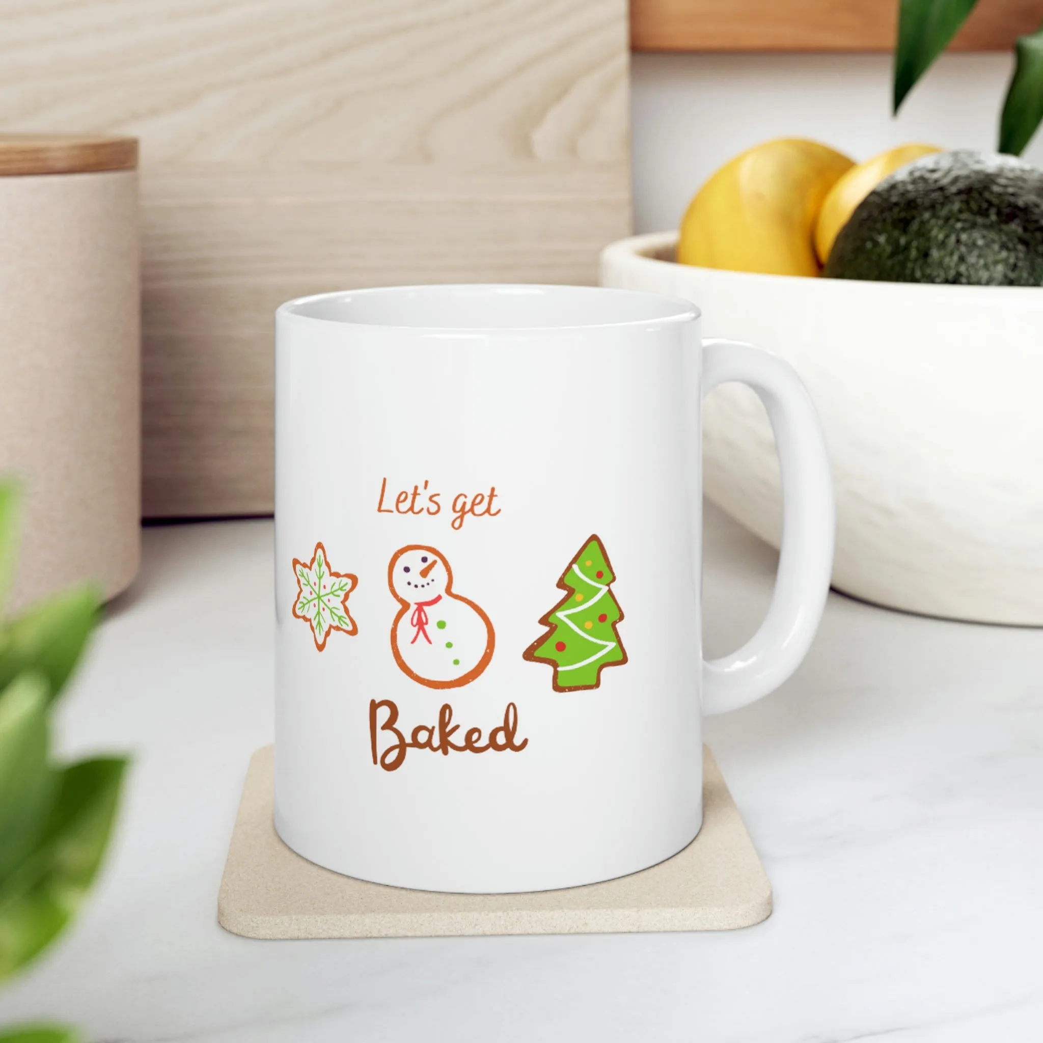 Let's Get Baked Ceramic Mug 11oz