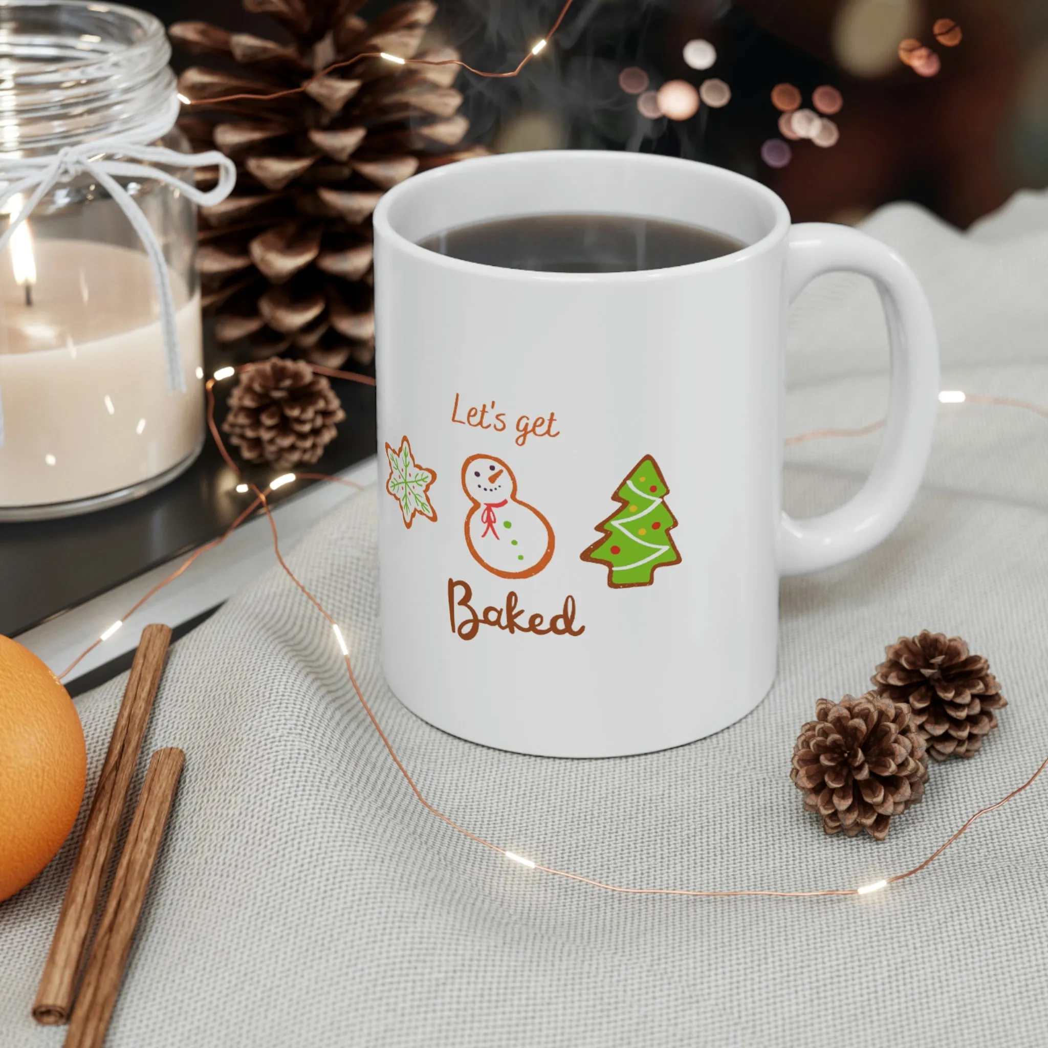 Let's Get Baked Ceramic Mug 11oz