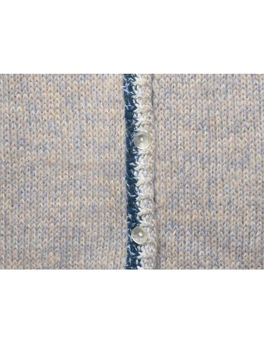 Light Grey Sweater Vest - L