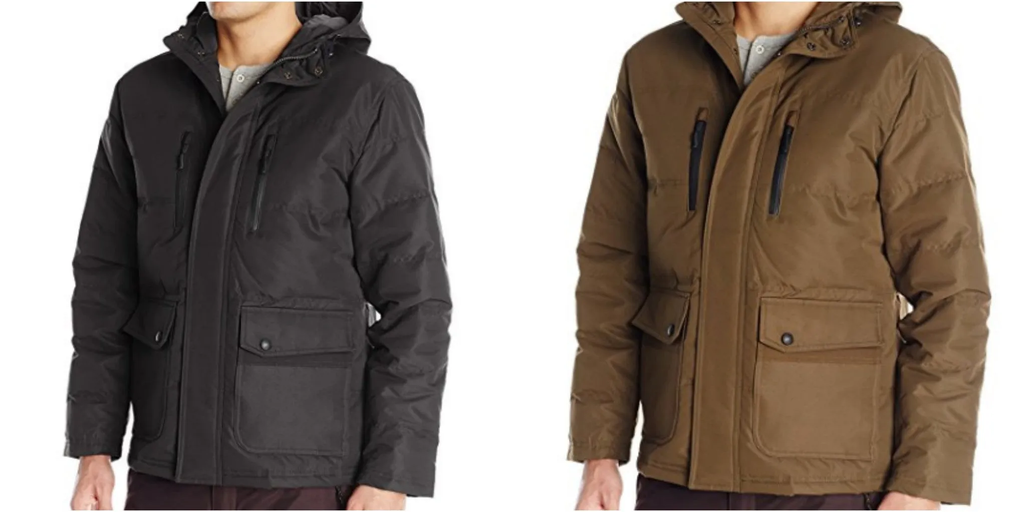 London Fog hooded jackets