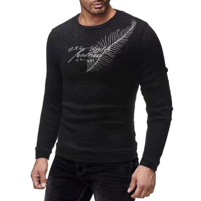 Men Autumn Casual Vintage Style Turtleneck Sweater