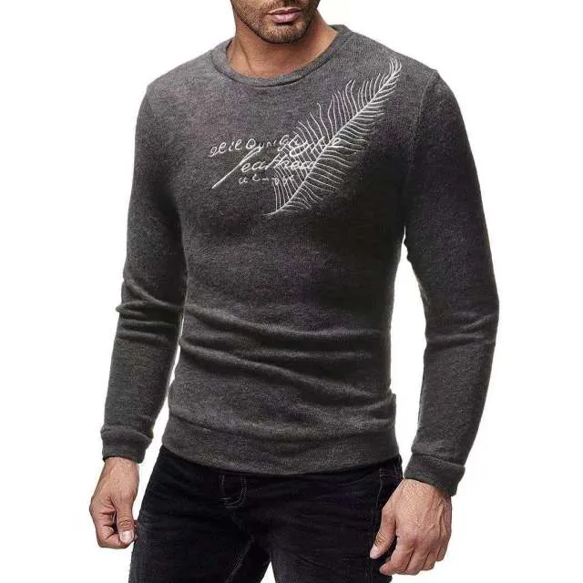 Men Autumn Casual Vintage Style Turtleneck Sweater