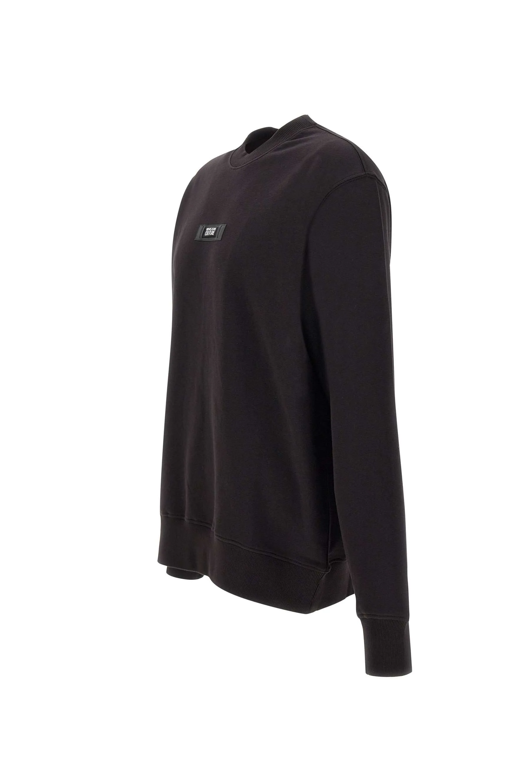 Men's Black Cotton Sweatshirt