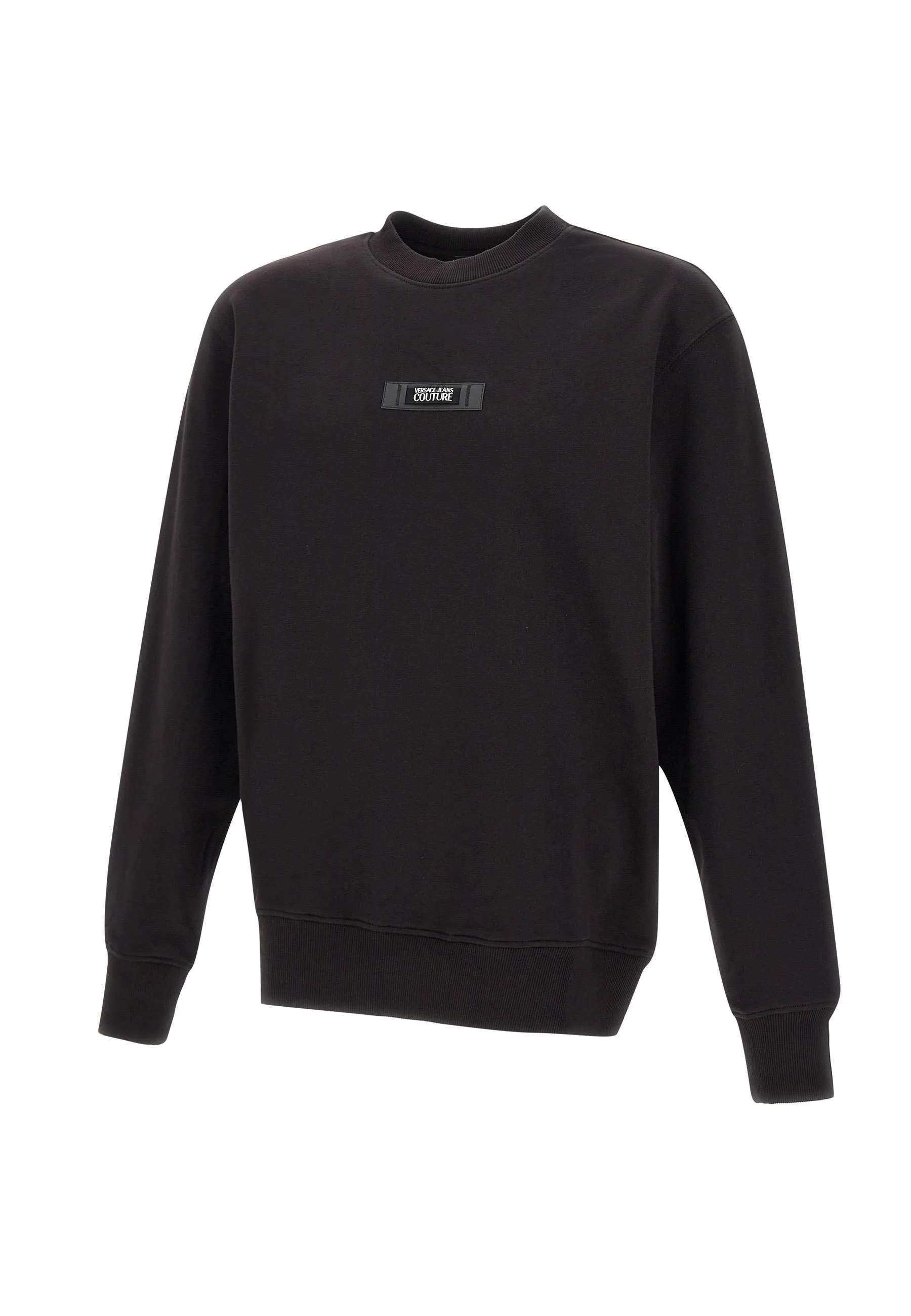 Men's Black Cotton Sweatshirt