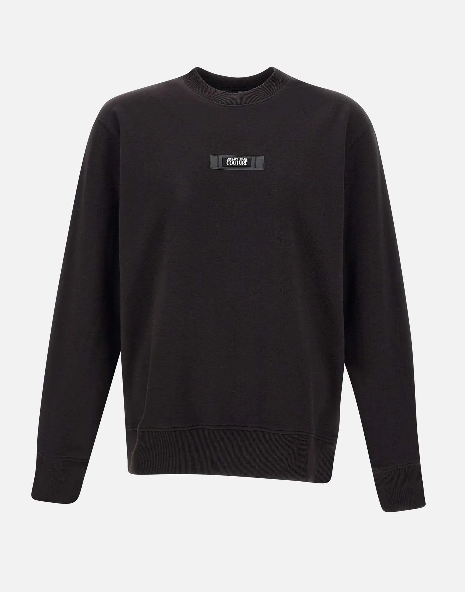Men's Black Cotton Sweatshirt