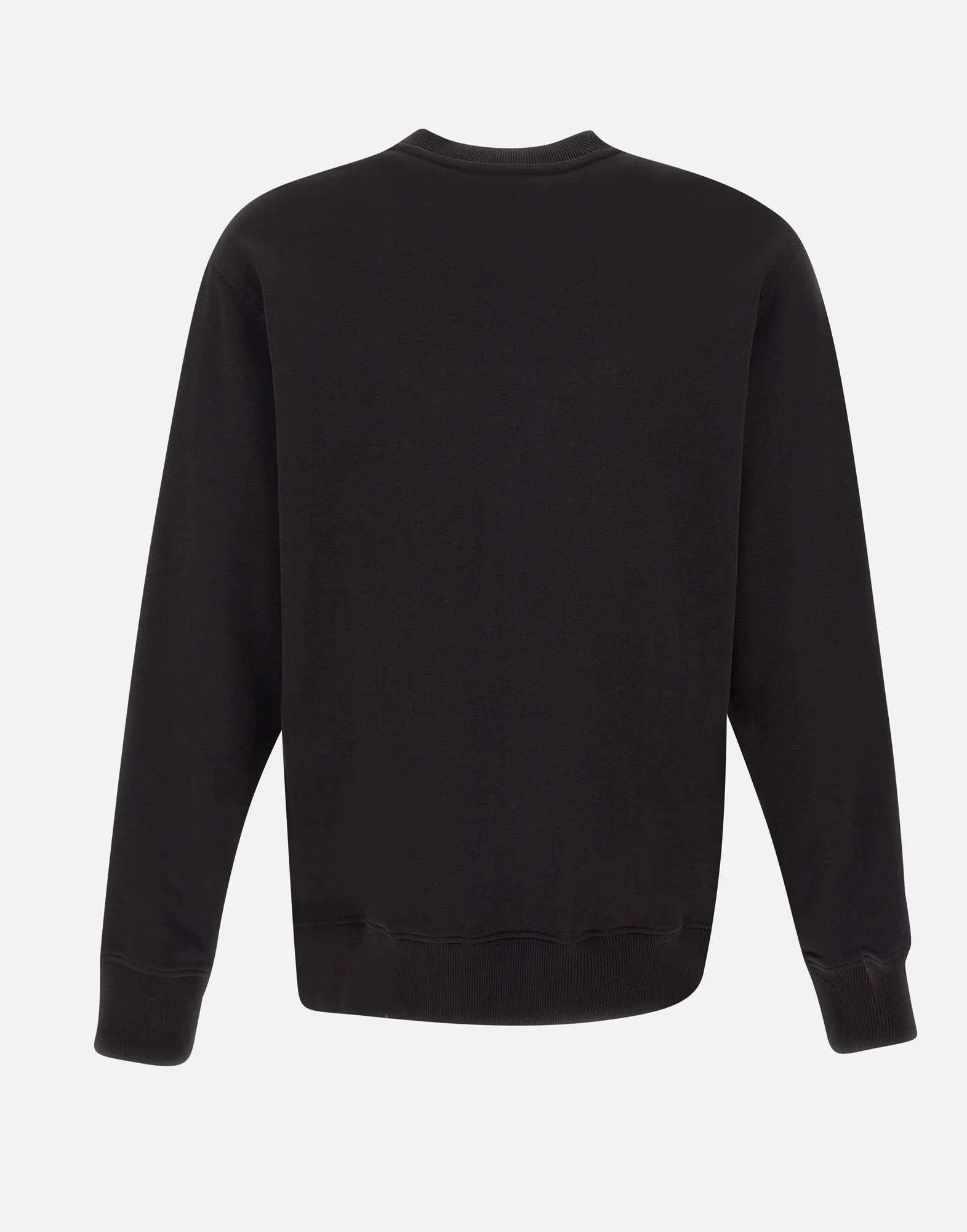 Men's Black Cotton Sweatshirt