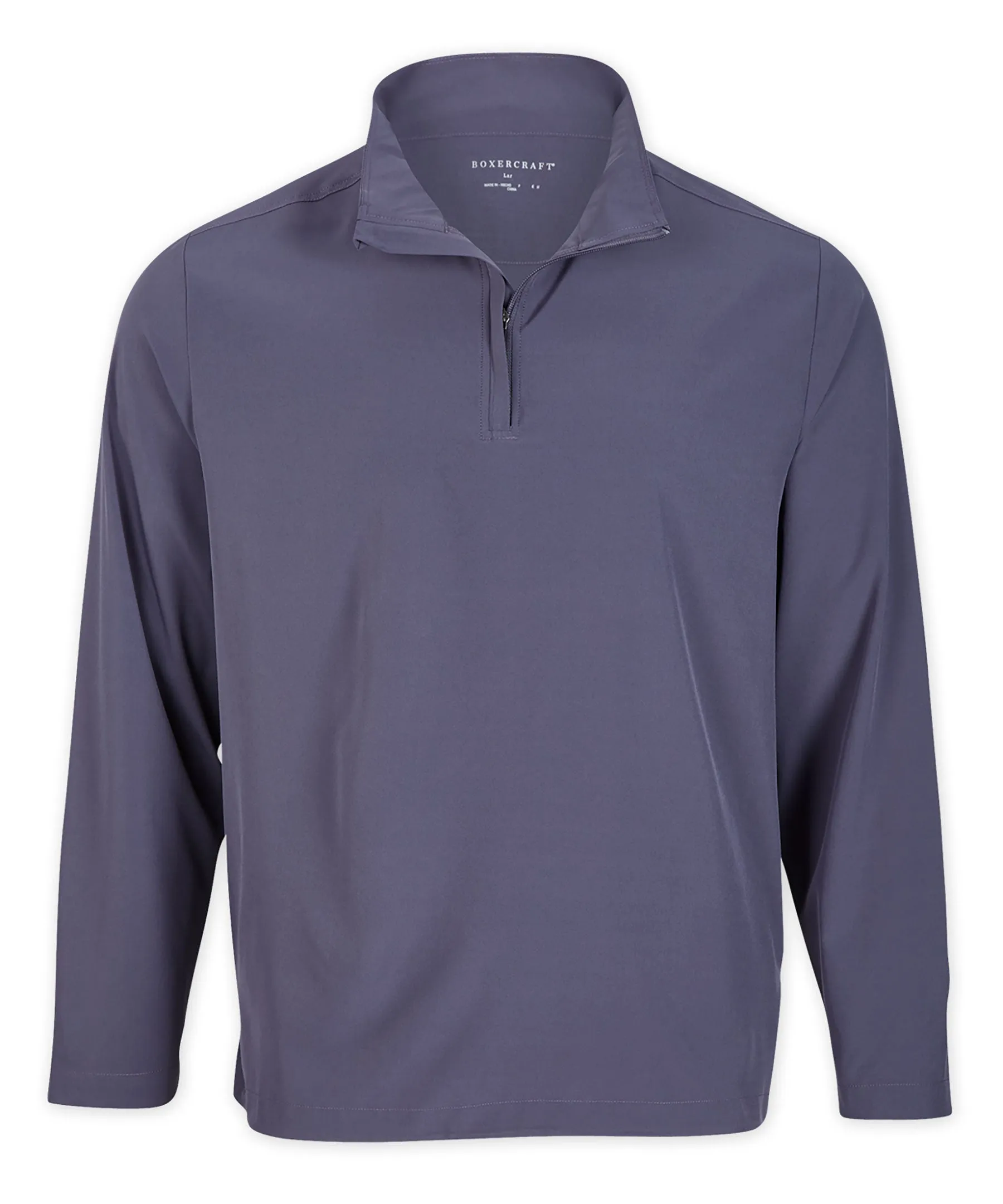 Men's Stretch Woven Quarter Zip Pullover