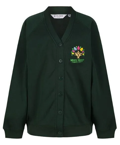 MERE GREEN PRIMARY CARDIGAN