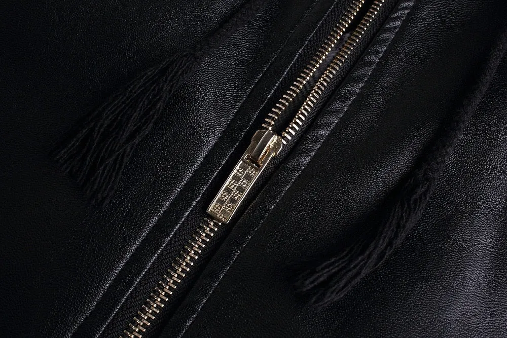 New mens faux leather jackets