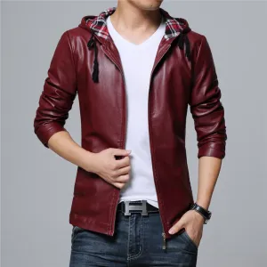 New mens faux leather jackets