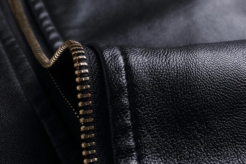 New mens faux leather jackets