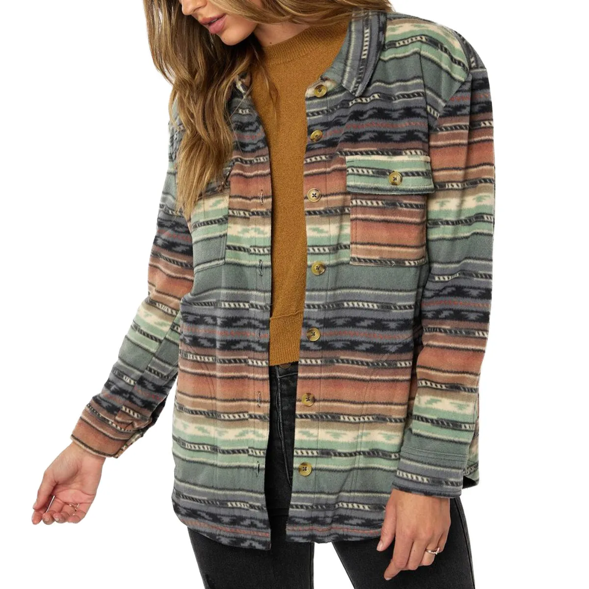 O'Neill Women's Collins Superfleece Flannel