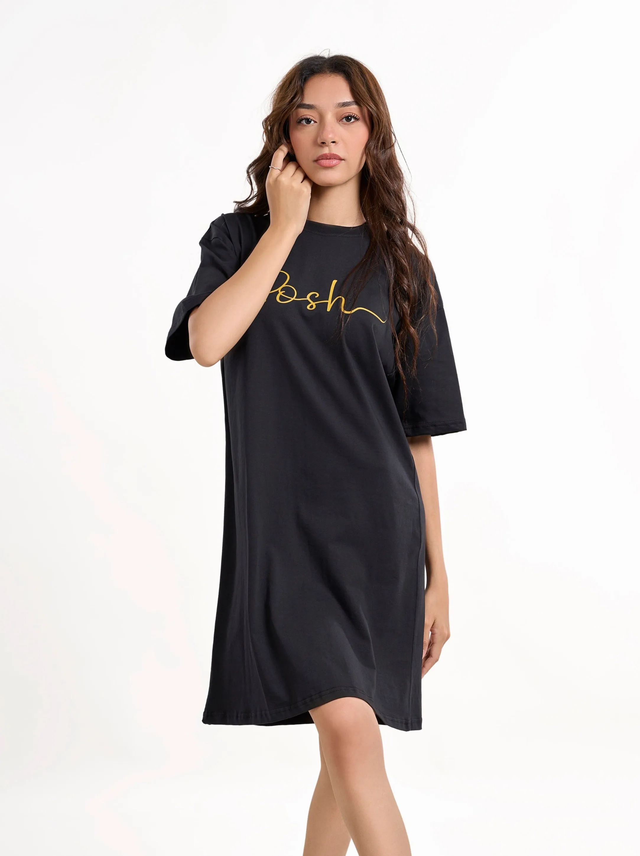 Oversize Cotton Dress