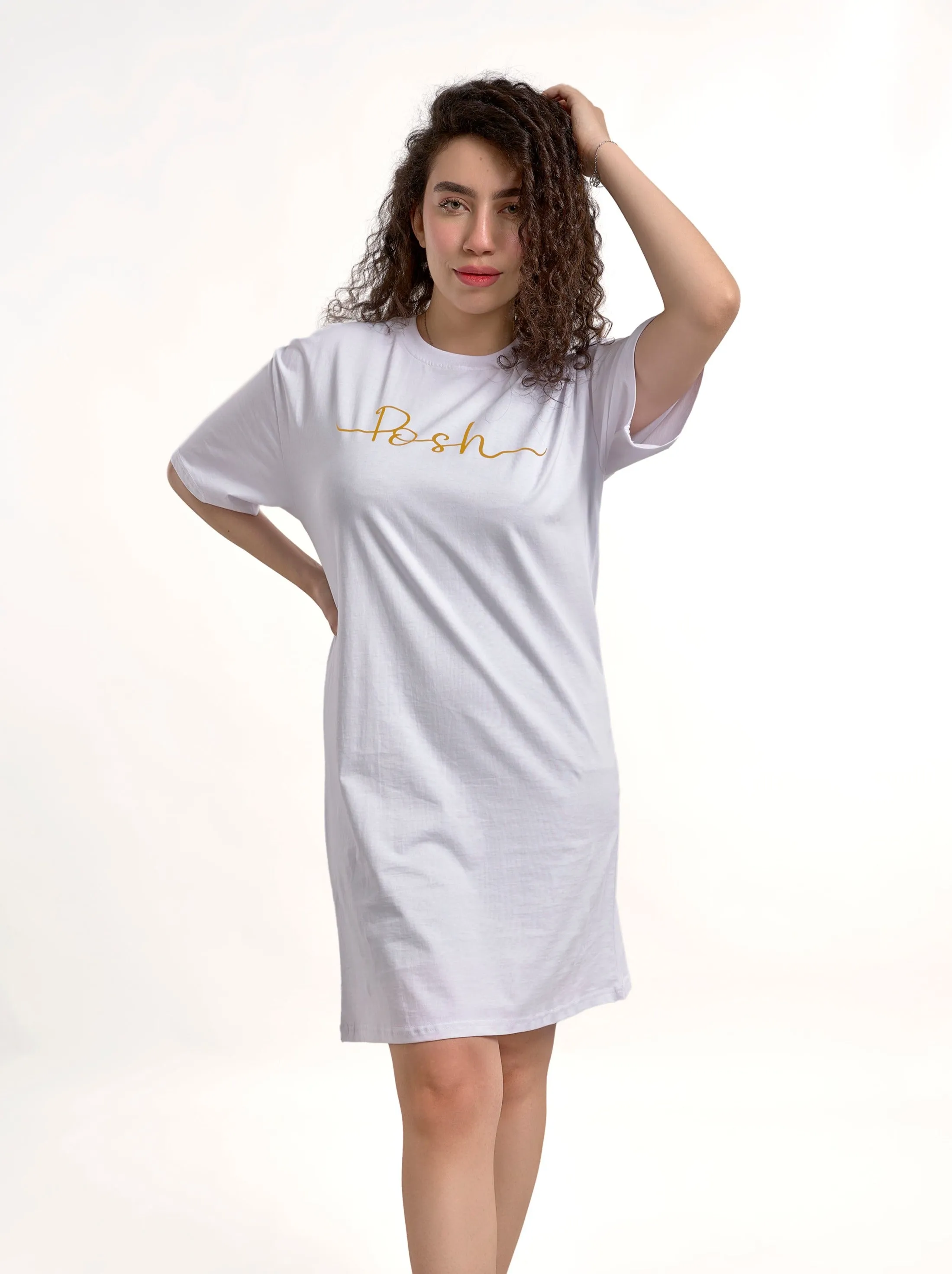 Oversize Cotton Dress