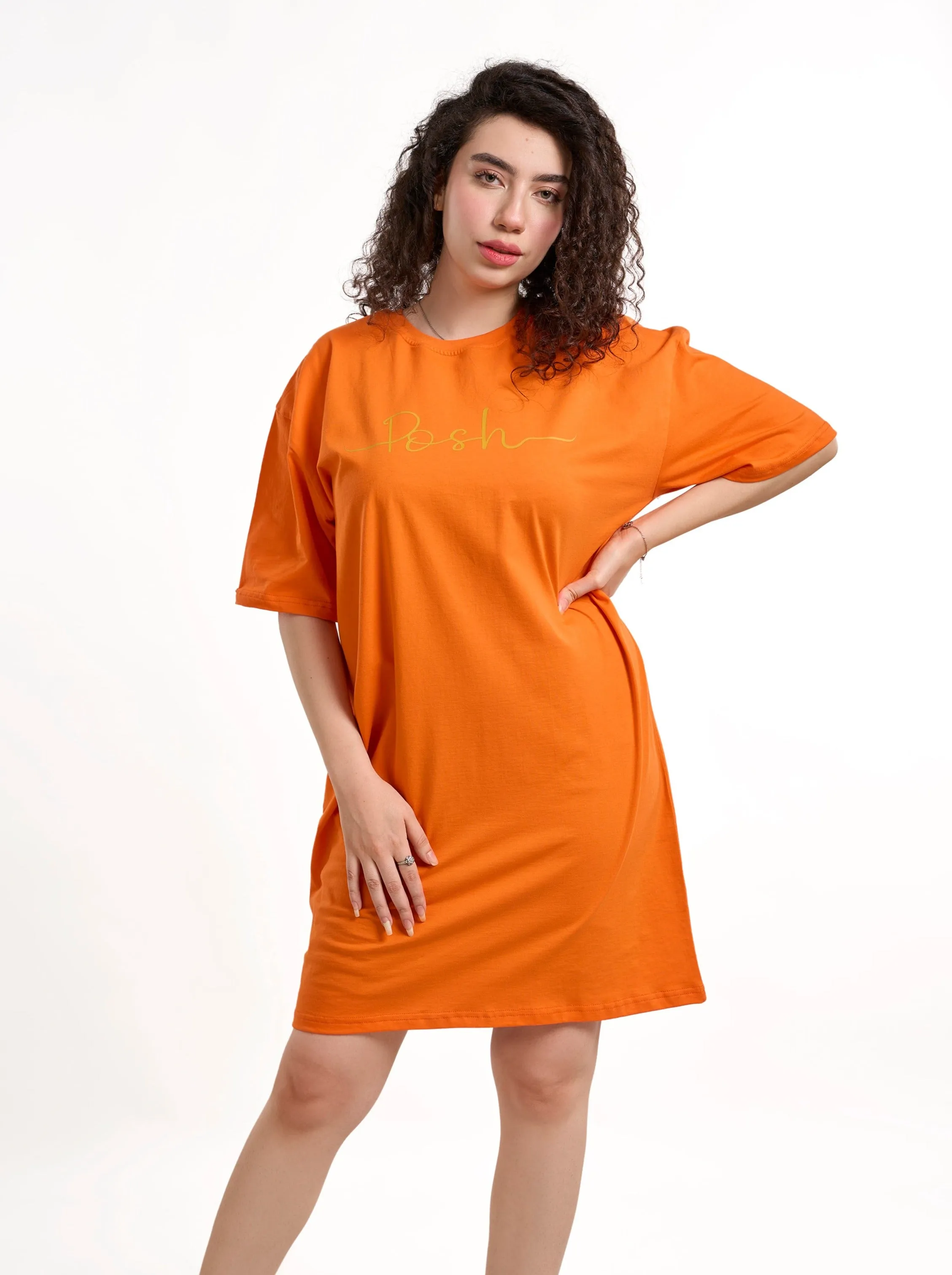 Oversize Cotton Dress