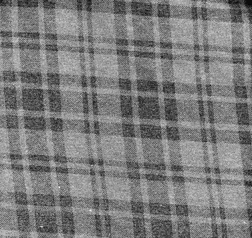 PLAID PRINTED ON SOFT CASHMERE BRUSHED NF001346-049