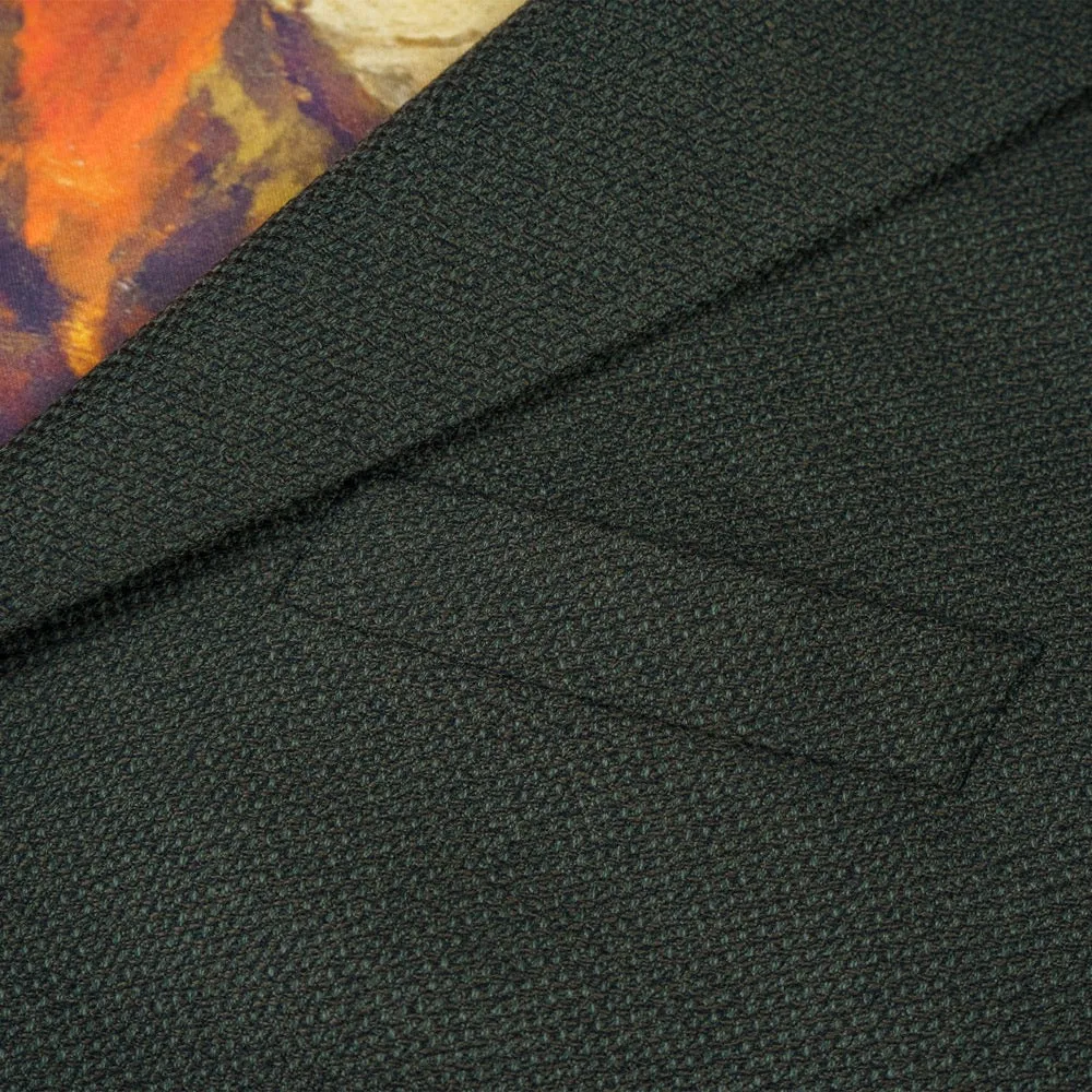 Racing Green Hopsack Wool Jacket