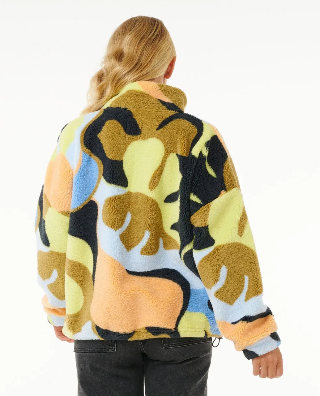 Rip Curl High Tide Polar Fleece Jacket-Black