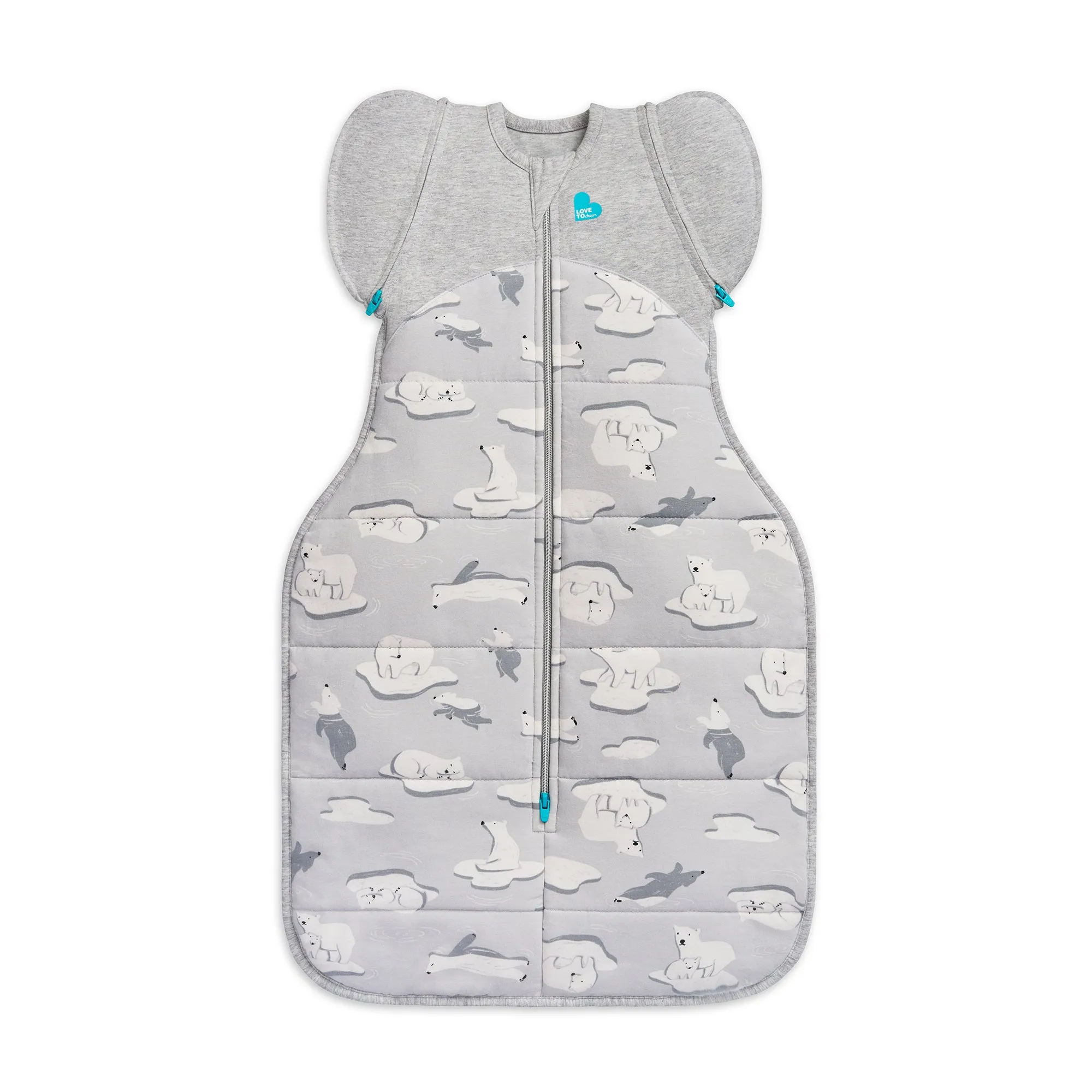 Swaddle Up™ Transition Bag Extra Warm 3.5 TOG - South Pole Grey