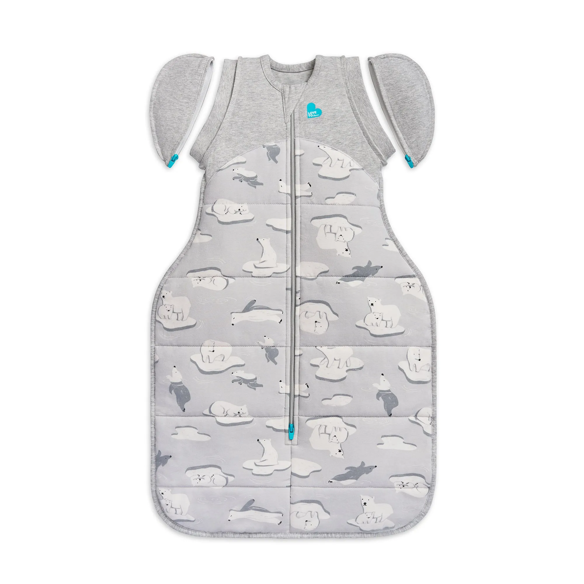 Swaddle Up™ Transition Bag Extra Warm 3.5 TOG - South Pole Grey