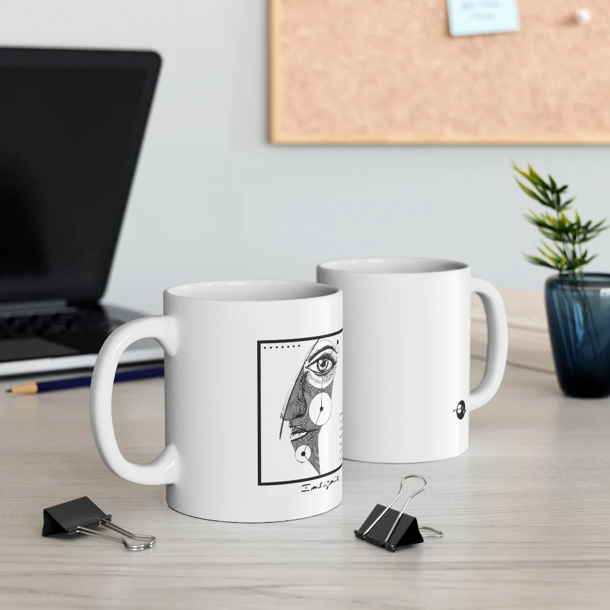 WONDER Eyes Ceramic Mug 11oz by Insignia