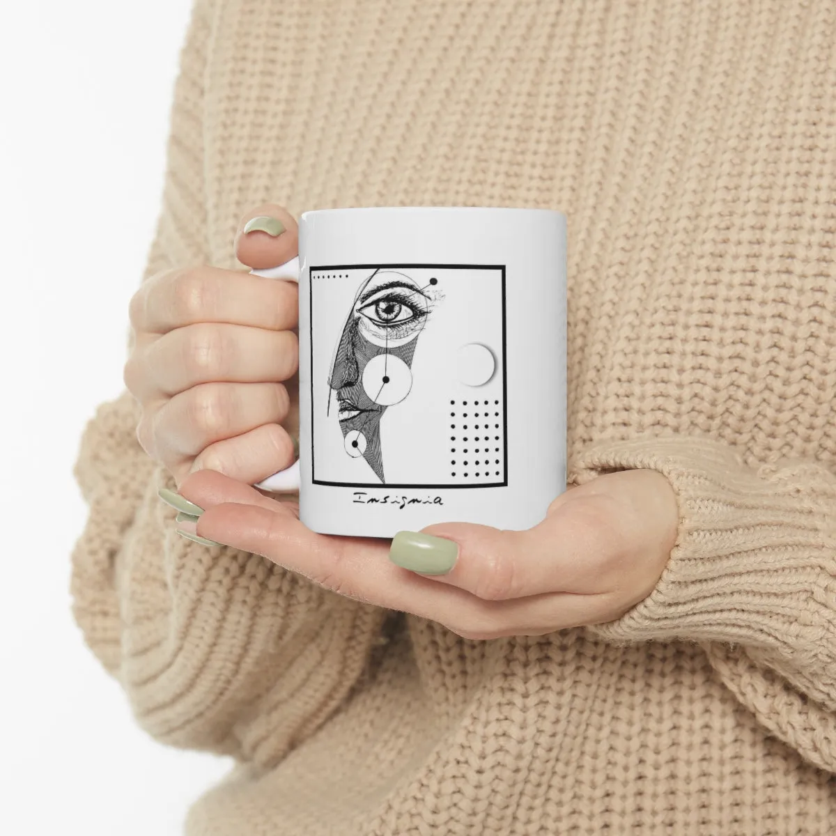 WONDER Eyes Ceramic Mug 11oz by Insignia