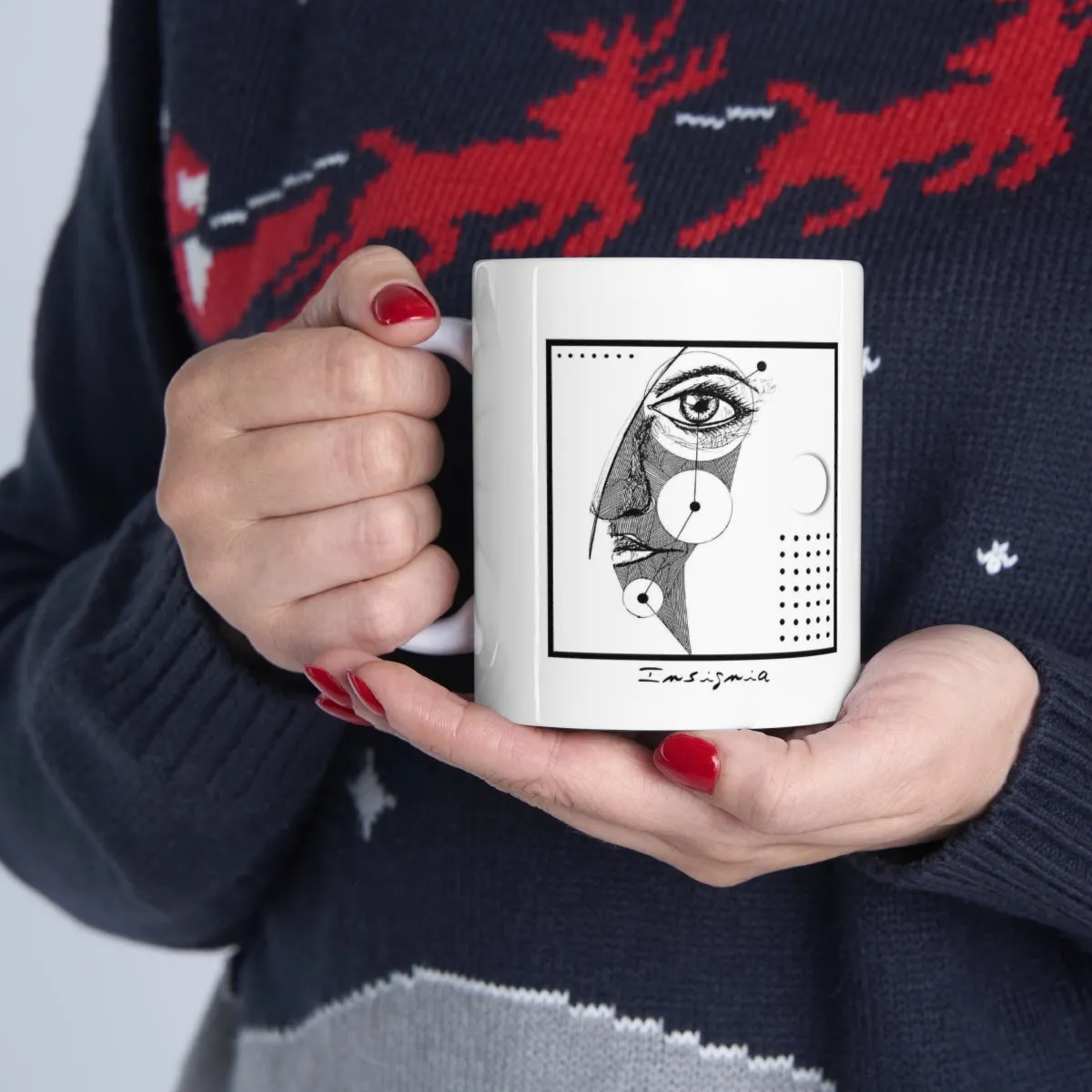 WONDER Eyes Ceramic Mug 11oz by Insignia